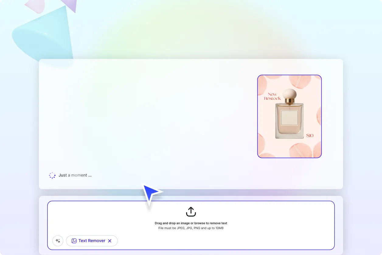 Free AI Text Remover, Remove Text from Images Online